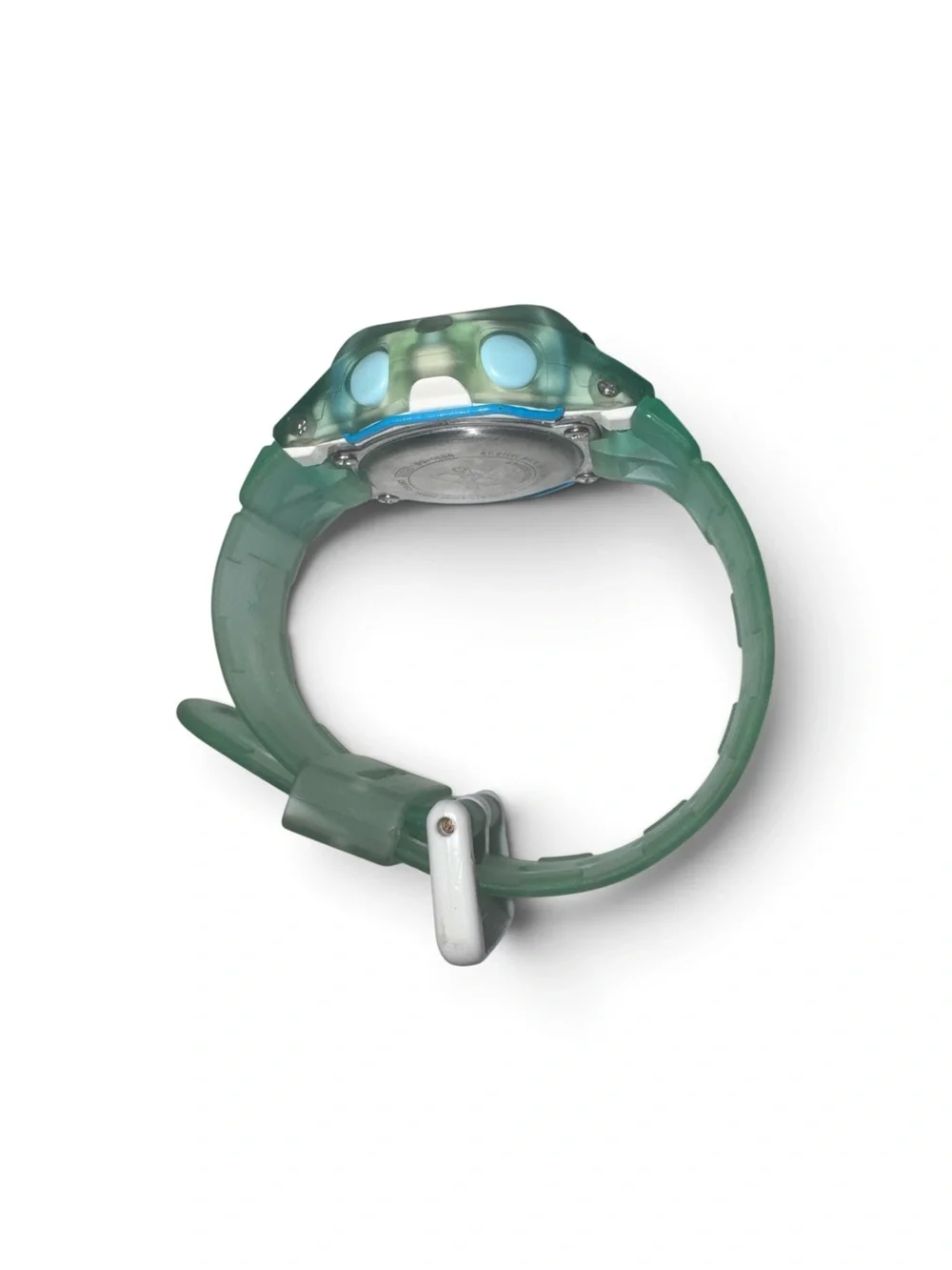 Casio Baby-G 3252 Teal Digital Sport Watch - Women's G-Shock Transparent & Runs